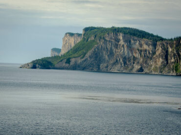 Les falaises du parc Forillon