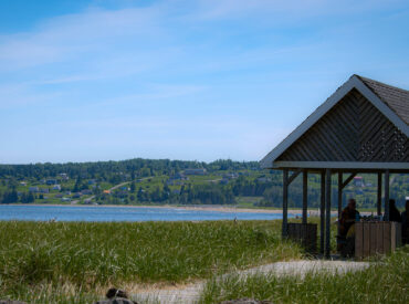 Pavillon sur la plage de Haldimand