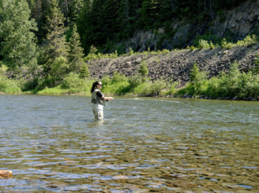 La pêche au saumon sur la rivière York