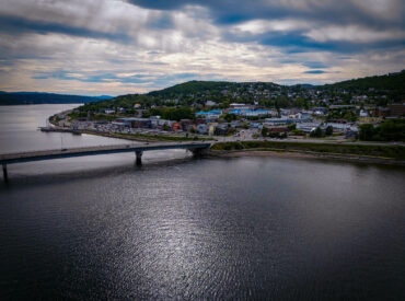 Le pont de la Baie-de-Gaspé