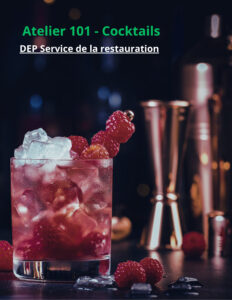 Atelier 101 - Initiation aux cocktails